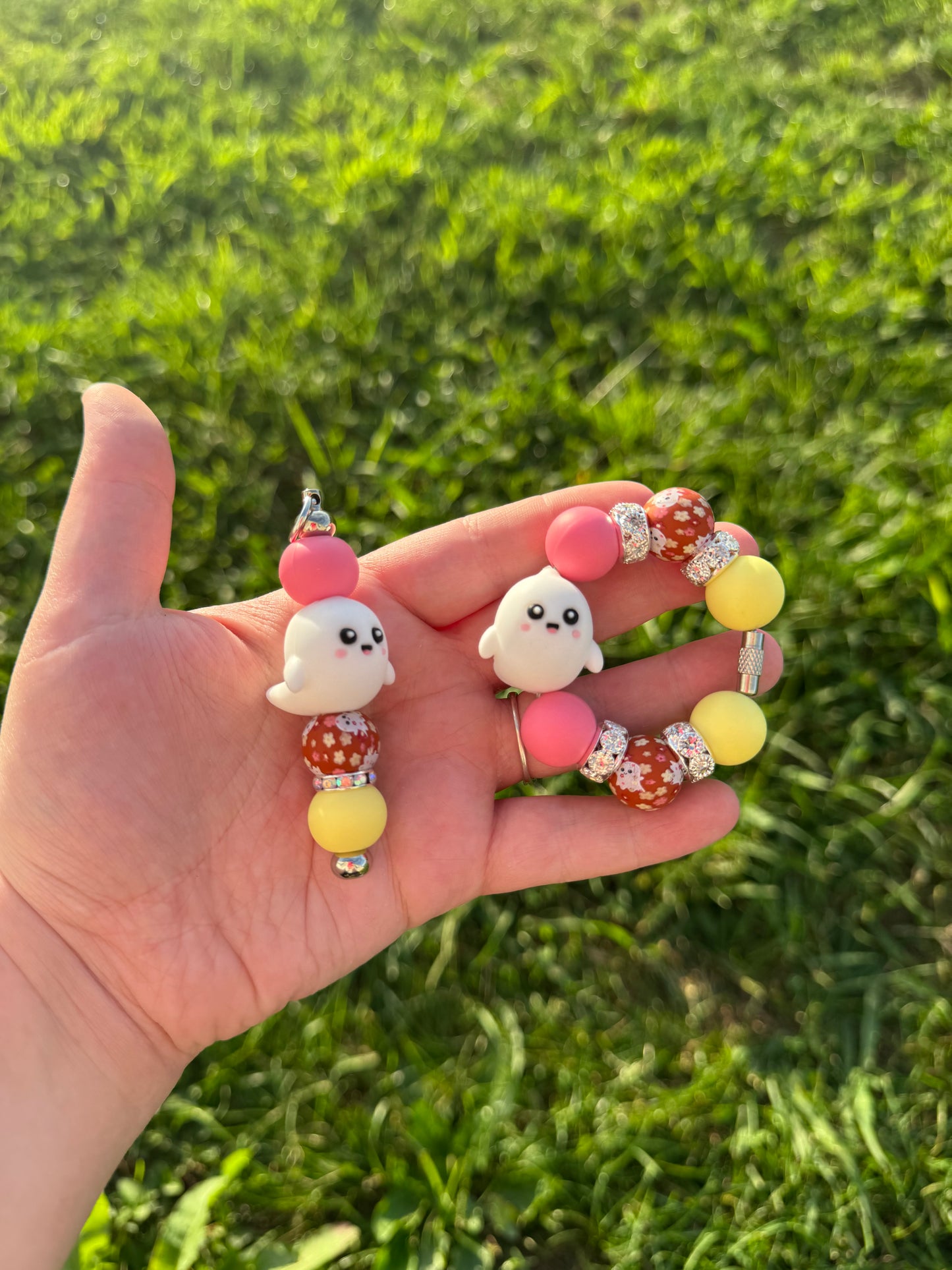 3D girly ghost cup set